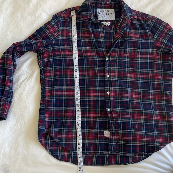 Frank and Eileen Women’s Relaxed Plaid Flannel Size Small - Picture 6 of 9